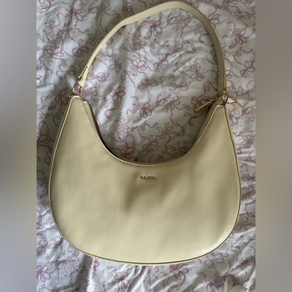 Aldo Cream Shoulder Bag